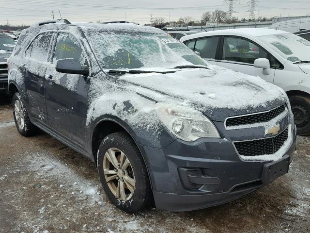 2CNFLEEC7B6349857 - 2011 CHEVROLET EQUINOX LT GRAY photo 1