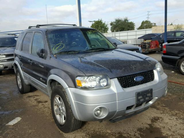 1FMYU95H05KC30848 - 2005 FORD ESCAPE HEV GRAY photo 1