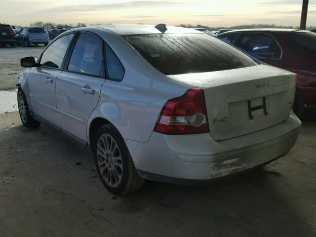 YV1MS382X72286449 - 2007 VOLVO S40 2.4I WHITE photo 3