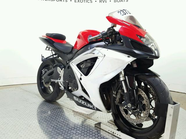 JS1GR7KA672106870 - 2007 SUZUKI GSX-R750 RED photo 2