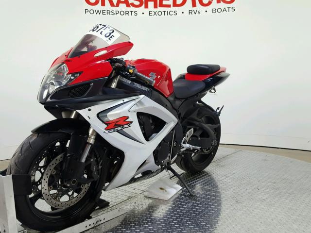 JS1GR7KA672106870 - 2007 SUZUKI GSX-R750 RED photo 4