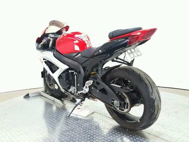 JS1GR7KA672106870 - 2007 SUZUKI GSX-R750 RED photo 6