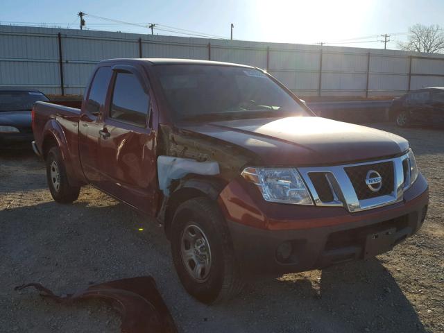 1N6BD0CT0FN728848 - 2015 NISSAN FRONTIER S RED photo 1