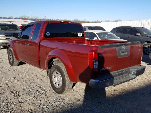 1N6BD0CT0FN728848 - 2015 NISSAN FRONTIER S RED photo 3