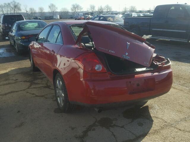 1G2ZH578364112886 - 2006 PONTIAC G6 GT RED photo 3