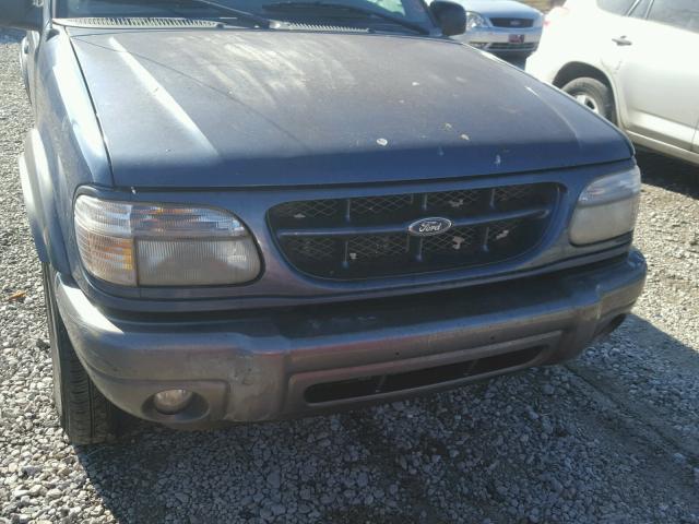 1FMZU83P3YZC22439 - 2000 FORD EXPLORER X BLUE photo 7