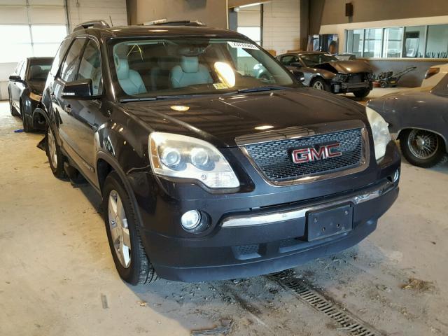 1GKEV33797J152546 - 2007 GMC ACADIA SLT BLACK photo 1