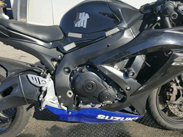 JS1GN7EA492104433 - 2009 SUZUKI GSX-R600 BLACK photo 7