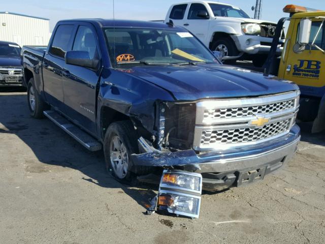 3GCPCREC7FG483083 - 2015 CHEVROLET SILVERADO BLUE photo 1