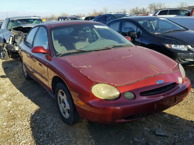 1FALP52U1TA286404 - 1996 FORD TAURUS GL RED photo 1