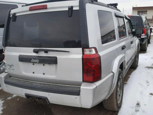 1J8HG48K76C151784 - 2006 JEEP COMMANDER SILVER photo 4