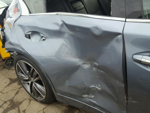 JN1BV7AP1EM691640 - 2014 INFINITI Q50 BASE Azul foto 9