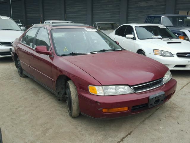 1HGCD5661TA024897 - 1996 HONDA ACCORD EX RED photo 1