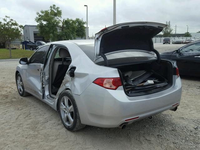 JH4CU2F47CC029584 - 2012 ACURA TSX GRAY photo 3