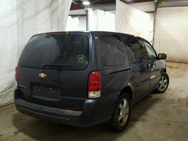 1GNDV23158D129561 - 2008 CHEVROLET UPLANDER L BLUE photo 4