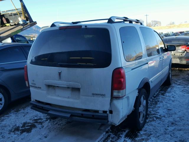 1GMDV33L15D264110 - 2005 PONTIAC MONTANA SV WHITE photo 4