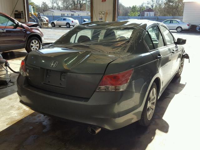 1HGCP26759A162126 - 2009 HONDA ACCORD EX GREEN photo 4