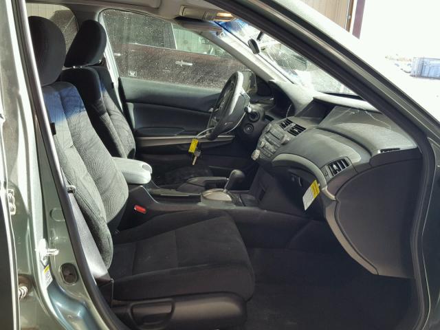 1HGCP26759A162126 - 2009 HONDA ACCORD EX 绿色 照片 5