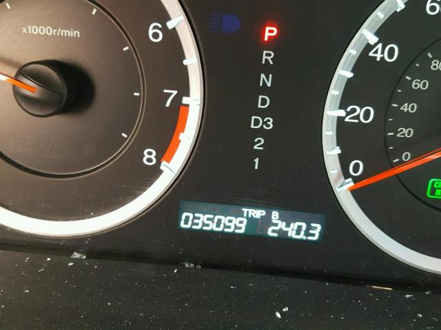 1HGCP26759A162126 - 2009 HONDA ACCORD EX 绿色 照片 8