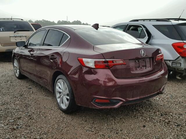 19UDE2F38GA024469 - 2016 ACURA ILX BASE MAROON photo 3