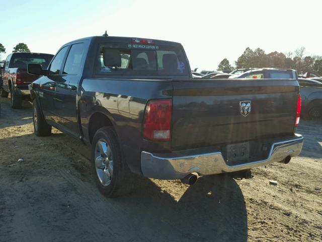 1C6RR6LT3ES398507 - 2014 RAM 1500 SLT GRAY photo 3