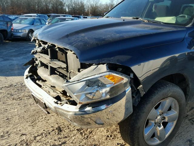 1C6RR6LT3ES398507 - 2014 RAM 1500 SLT GRAY photo 9