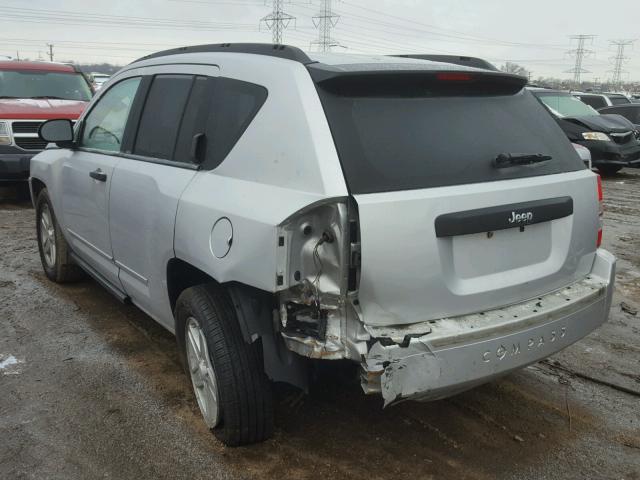 1J4FT47B79D232840 - 2009 JEEP COMPASS SP SILVER photo 3