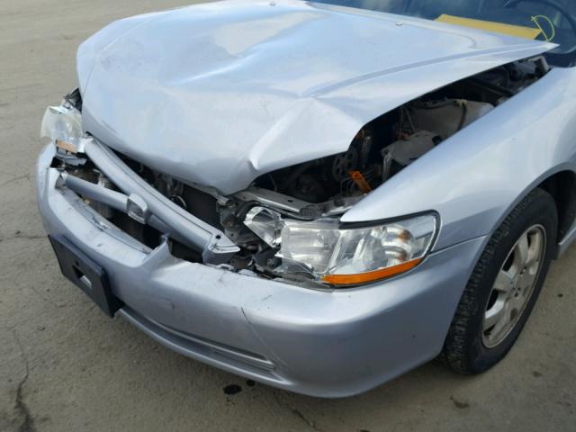 JHMCG66052C024507 - 2002 HONDA ACCORD EX SILVER photo 9