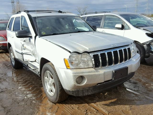 1J8HR58P67C532085 - 2007 JEEP GRAND CHER SILVER photo 1