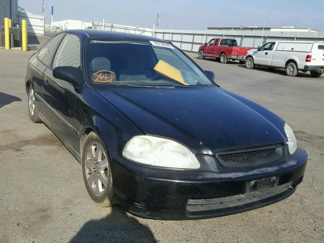 1HGEJ6224TL080797 - 1996 HONDA CIVIC DX BLACK photo 1