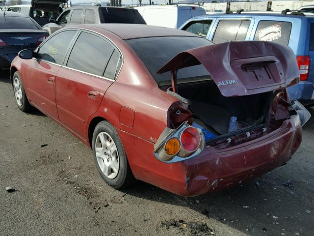 1N4AL11D54C106778 - 2004 NISSAN ALTIMA BAS BURGUNDY photo 3