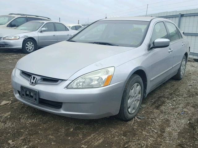 1HGCM56344A163302 - 2004 HONDA ACCORD LX SILVER photo 2