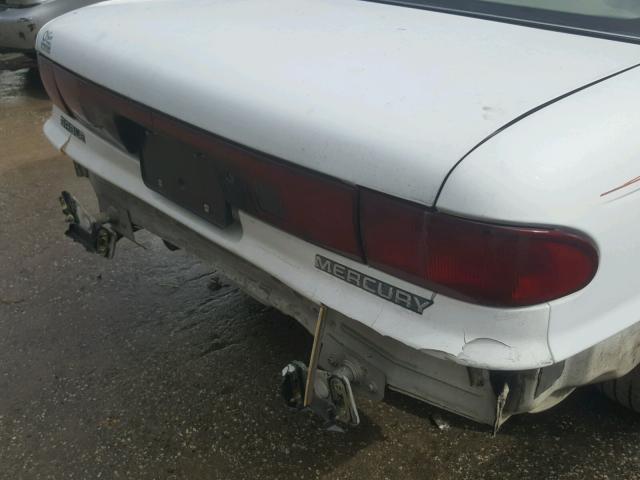 1MELM5044PA619138 - 1993 MERCURY SABLE GS WHITE photo 9