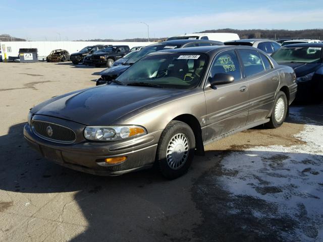 1G4HR54K61U264055 - 2001 BUICK LESABRE LI GRAY photo 2