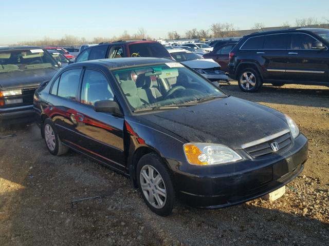 1HGES26883L002219 - 2003 HONDA CIVIC EX 黑色 照片 1