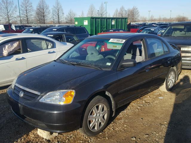 1HGES26883L002219 - 2003 HONDA CIVIC EX 黑色 照片 2