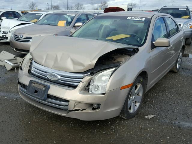 3FAHP07Z57R113638 - 2007 FORD FUSION SE BEIGE photo 2