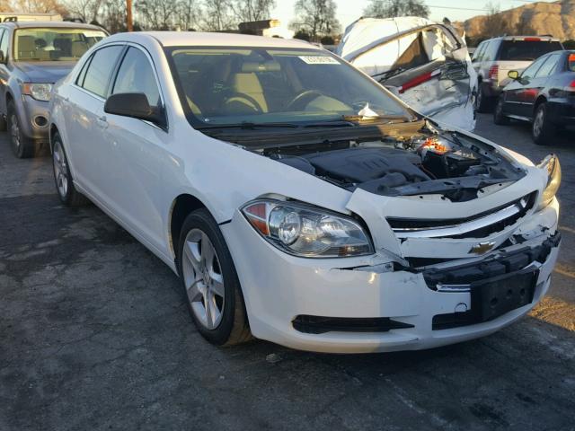 1G1ZA5E16BF351006 - 2011 CHEVROLET MALIBU LS WHITE photo 1
