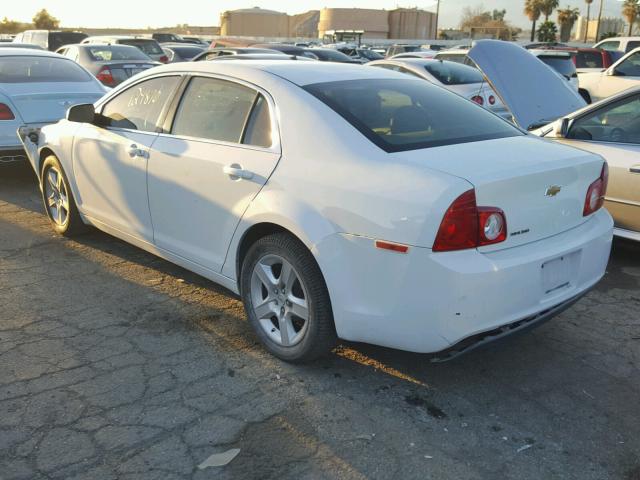 1G1ZA5E16BF351006 - 2011 CHEVROLET MALIBU LS WHITE photo 3