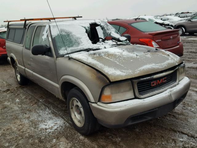 1GTCS195018113915 - 2001 GMC SONOMA TAN photo 1