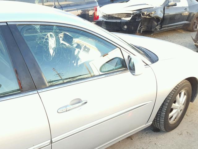 2G4WD562551263242 - 2005 BUICK LACROSSE C SILVER photo 9