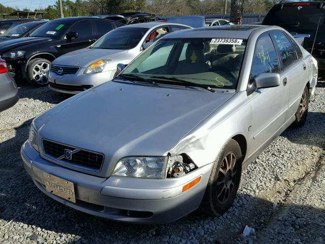 YV1VS27574F027058 - 2004 VOLVO S40 1.9T SILVER photo 2