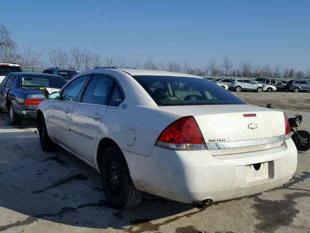 2G1WS55RX79236334 - 2007 CHEVROLET IMPALA POL WHITE photo 3