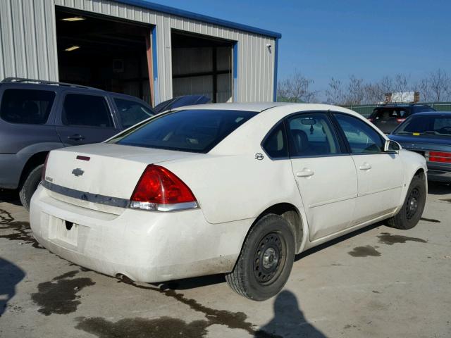 2G1WS55RX79236334 - 2007 CHEVROLET IMPALA POL WHITE photo 4