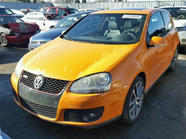 WVWFV71K17W154843 - 2007 VOLKSWAGEN NEW GTI FA ORANGE photo 2