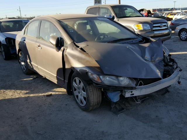 2HGFA16569H532671 - 2009 HONDA CIVIC LX GRAY photo 1