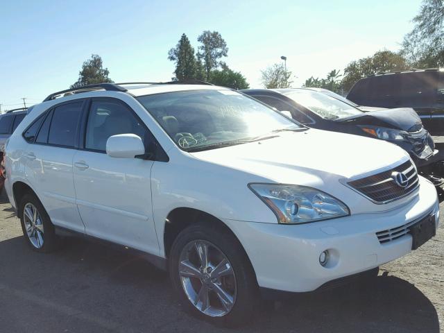 JTJHW31U160028447 - 2006 LEXUS RX 400 WHITE photo 1