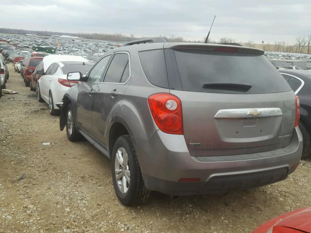 2GNALDEK0C6272273 - 2012 CHEVROLET EQUINOX LT GRAY photo 3