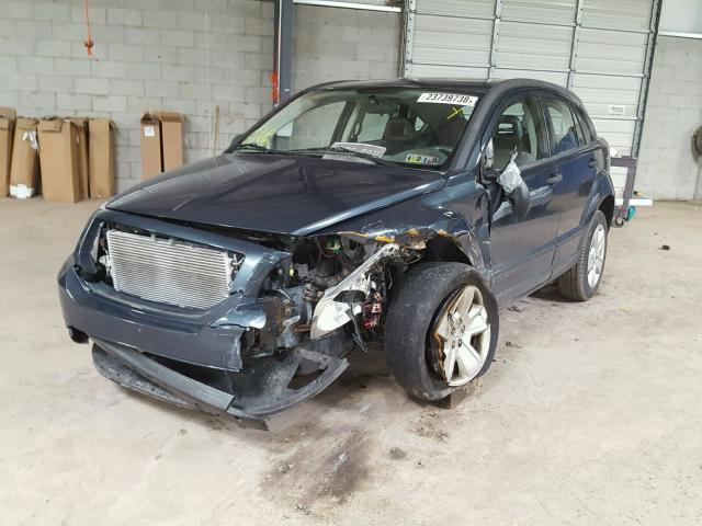 1B3HB48B27D186817 - 2007 DODGE CALIBER SX BLUE photo 2