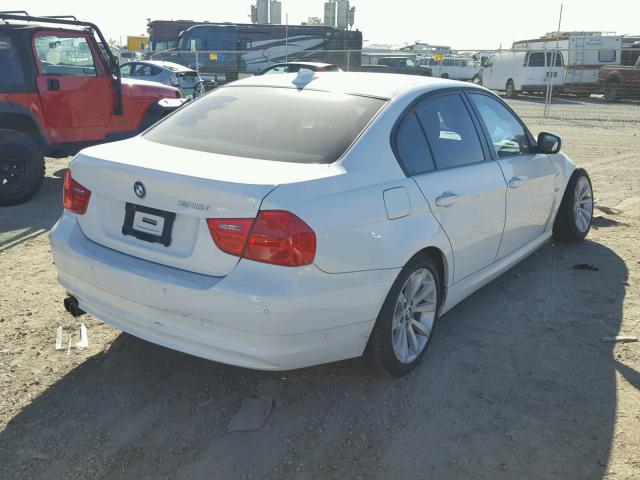 WBAPH5C54BA440941 - 2011 BMW 328 I SULE WHITE photo 4